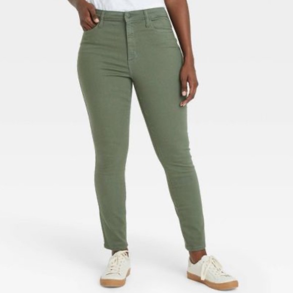 NWT ✅ UNIVERSAL THREAD 💚 HIGH- RISE SKINNY JEANS (27” Waist) ⭐️ - Picture 4 of 8